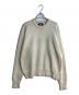 stussy（ステューシー）の古着「Handwritten Sweater」｜ベージュ