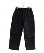 Carhartt WIPカーハート ワーク イン プログレス）の古着「Double Knee Sweat Pant/ダブルニースウェットパンツ」｜ブラック