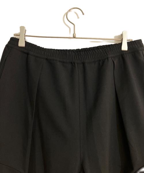 MOSS（モス）MOSS (モス) WOOL STRETSCH WIDETUCK EASY PANTS ブラック サイズ:3の古着・服飾アイテム
