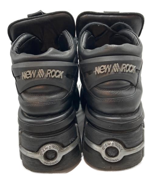 NEW ROCK（ニューロック）new rock (ニューロック) 厚底スニーカー ブラック サイズ:44の古着・服飾アイテム