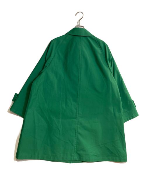 MACKINTOSH PHILOSOPHY（マッキントッシュ フィロソフィー）MACKINTOSH PHILOSOPHY (マッキントッシュ フィロソフィー) WELBURYダブルクロスステンカラーコート グリーン サイズ:38の古着・服飾アイテム