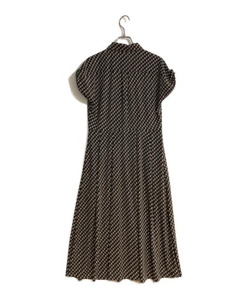 MACKINTOSH LONDON（マッキントッシュ ロンドン）MACKINTOSH LONDON (マッキントッシュ ロンドン) レインドロッププリントワンピース ブラック サイズ:38の古着・服飾アイテム