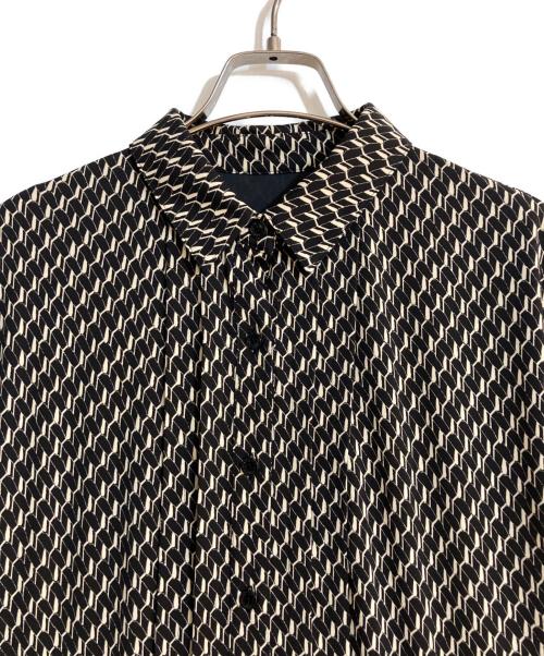 MACKINTOSH LONDON（マッキントッシュ ロンドン）MACKINTOSH LONDON (マッキントッシュ ロンドン) レインドロッププリントワンピース ブラック サイズ:38の古着・服飾アイテム