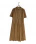 MACKINTOSH LONDON（マッキントッシュ ロンドン）の古着「アスタープリントジャージワンピース」｜ベージュ