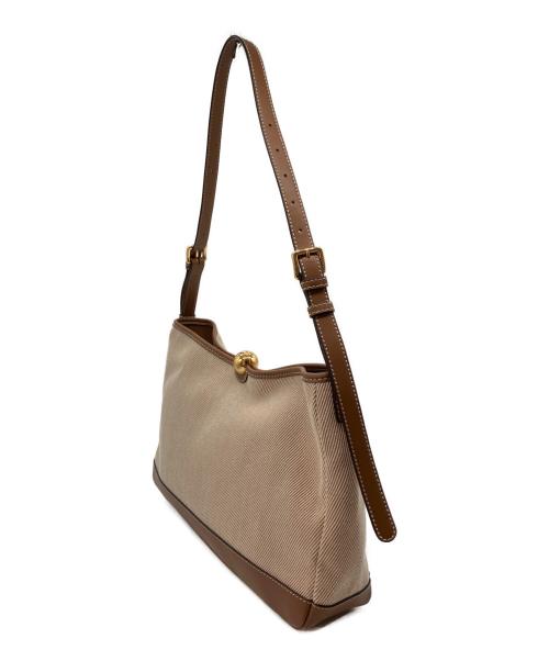 FURLA（フルラ）FURLA (フルラ) Sfera Soft Shoulder Bag L ベージュの古着・服飾アイテム
