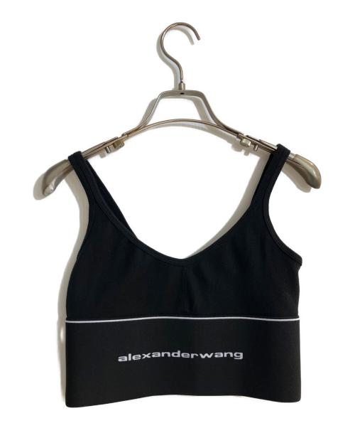 ALEXANDER WANG（アレキサンダー・ワン）ALEXANDER WANG (アレキサンダー・ワン) ブラトップ ブラック サイズ:ＸＳの古着・服飾アイテム