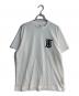 BURBERRY（バーバリー）の古着「ラバーロゴTシャツ」｜ホワイト