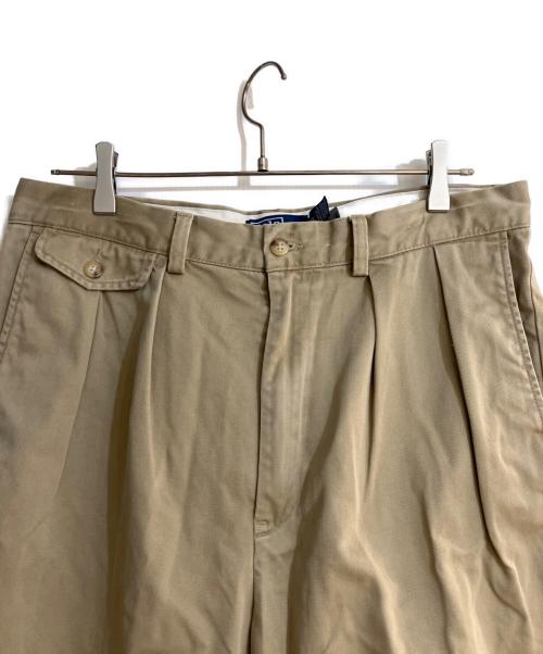 POLO RALPH LAUREN（ポロ・ラルフローレン）POLO RALPH LAUREN (ポロ・ラルフローレン) ＨERITAGE CHINO トラウザーパンツ ベージュ サイズ:W32の古着・服飾アイテム