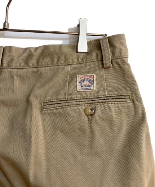 POLO RALPH LAUREN（ポロ・ラルフローレン）POLO RALPH LAUREN (ポロ・ラルフローレン) ＨERITAGE CHINO トラウザーパンツ ベージュ サイズ:W32の古着・服飾アイテム