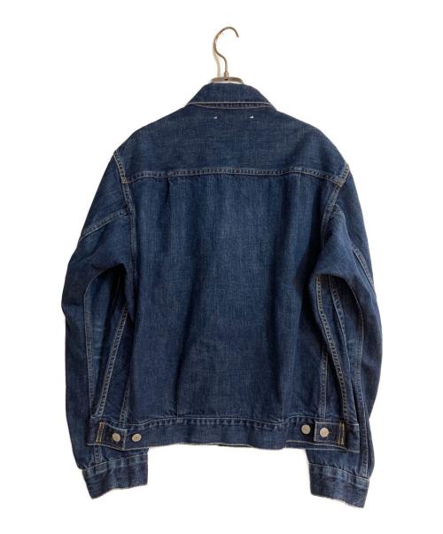 SCYEBASICS（サイベーシックス）SCYEBASICS (サイベーシックス) Selvedge Denim Used Wash Trucker Jacket 2 インディゴ サイズ:40の古着・服飾アイテム