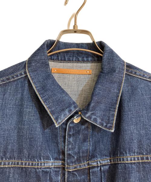 SCYEBASICS（サイベーシックス）SCYEBASICS (サイベーシックス) Selvedge Denim Used Wash Trucker Jacket 2 インディゴ サイズ:40の古着・服飾アイテム