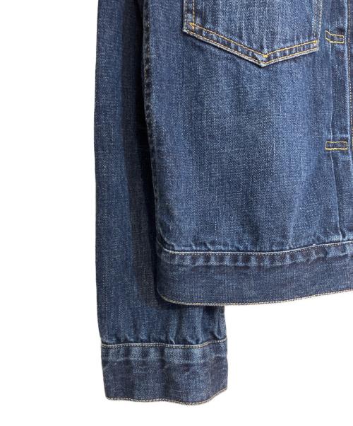 SCYEBASICS（サイベーシックス）SCYEBASICS (サイベーシックス) Selvedge Denim Used Wash Trucker Jacket 2 インディゴ サイズ:40の古着・服飾アイテム