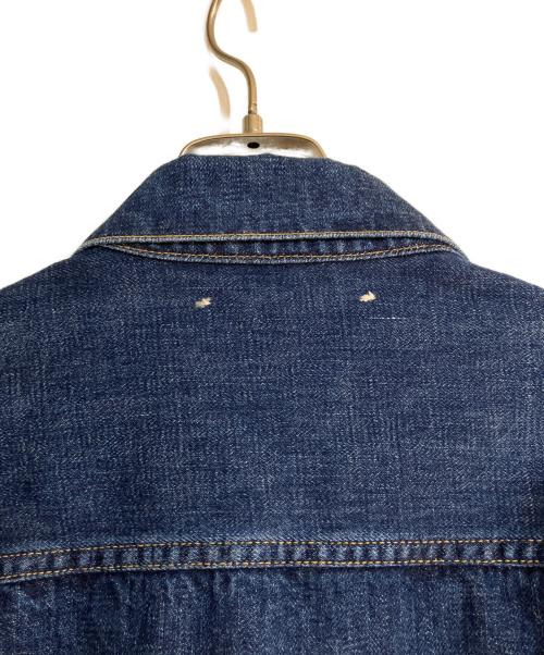 SCYEBASICS（サイベーシックス）SCYEBASICS (サイベーシックス) Selvedge Denim Used Wash Trucker Jacket 2 インディゴ サイズ:40の古着・服飾アイテム