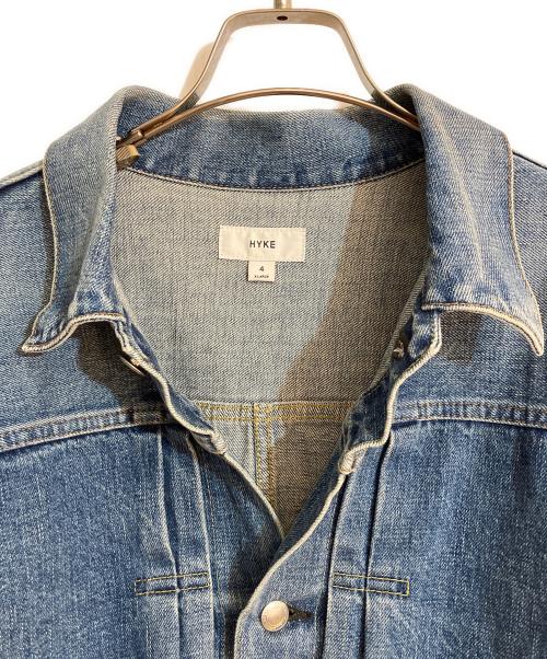 HYKE（ハイク）HYKE (ハイク) DENIM JACKET TYPE1 インディゴ サイズ:ＬＬの古着・服飾アイテム