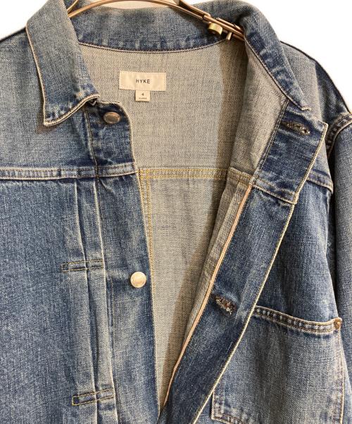 HYKE（ハイク）HYKE (ハイク) DENIM JACKET TYPE1 インディゴ サイズ:ＬＬの古着・服飾アイテム