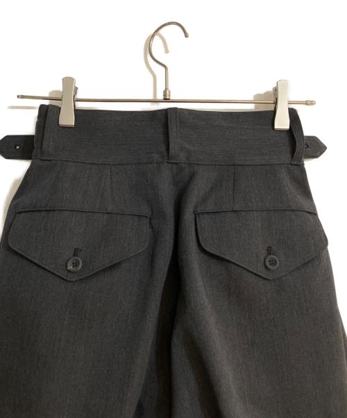 THE RERACS（ザ リラクス）THE RERACS (ザ リラクス) THE GURKHA WOOL SLACKS グレー サイズ:36の古着・服飾アイテム