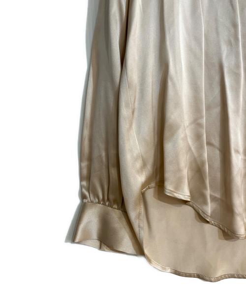 L'AGENCE（ラジャンス）L'AGENCE (ラジャンス) Bianca Silk Blouse/ビアンカシルクブラウス ベージュ サイズ:Sの古着・服飾アイテム
