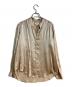 L'AGENCE（ラジャンス）の古着「Bianca Silk Blouse/ビアンカシルクブラウス」｜ベージュ