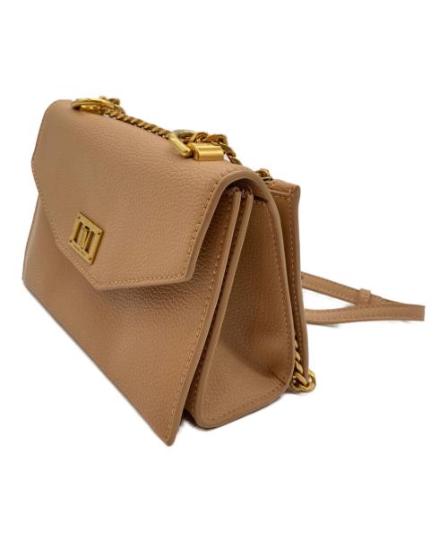 CHARLES & KEITH（チャールズアンドキース）CHARLES & KEITH (チャールズアンドキース) チェーンショルダーバッグ ベージュの古着・服飾アイテム