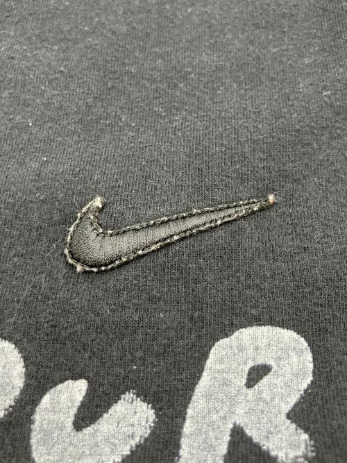 NIKE（ナイキ）NIKE (ナイキ) BLACK COMME des GARCONS (ブラックコムデギャルソン) Oversize Side Message Print Tee/オーバーサイズメッセージプリントティ ブラック サイズ:Mの古着・服飾アイテム
