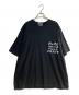 NIKE（ナイキ）の古着「Oversize Side Message Print Tee/オーバーサイズメッセージプリントティ」｜ブラック