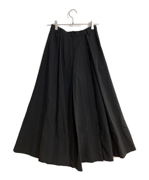 journal standard L'essage（ジャーナルスタンダード レサージュ）journal standard L'essage (ジャーナルスタンダード レサージュ) WOOLプリーツスカート ブラック サイズ:36の古着・服飾アイテム