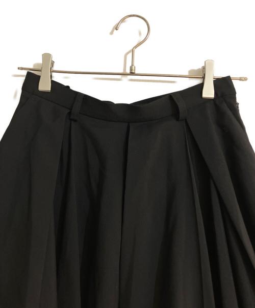 journal standard L'essage（ジャーナルスタンダード レサージュ）journal standard L'essage (ジャーナルスタンダード レサージュ) WOOLプリーツスカート ブラック サイズ:36の古着・服飾アイテム