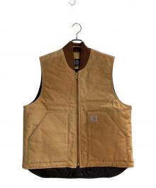 CarHartt（カーハート）の古着「ARCTICキルトライニングダックベスト」｜ブラウン