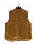 CarHartt (カーハート) ARCTICキルトライニングダックベスト ブラウン サイズ:L：12000円