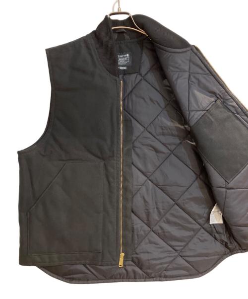 CarHartt.（カーハート）CarHartt. (カーハート) ARCTIC キルトライニング ダックベスト ブラック サイズ:Ｌの古着・服飾アイテム
