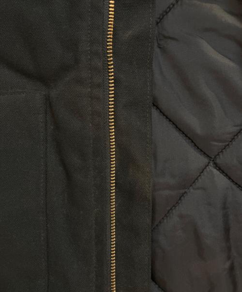 CarHartt.（カーハート）CarHartt. (カーハート) ARCTIC キルトライニング ダックベスト ブラック サイズ:Ｌの古着・服飾アイテム