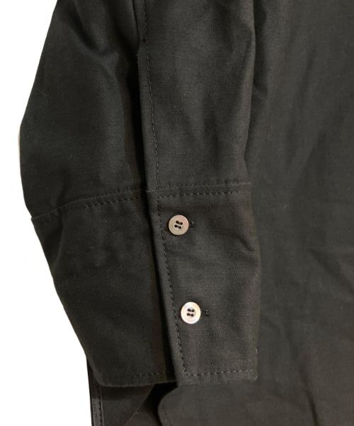 LE PHIL（ル フィル）LE PHIL (ル フィル) コットンツイルシャツジャケット ブラック サイズ:1の古着・服飾アイテム