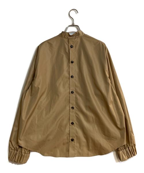 EZUMI（エズミ）EZUMi (エズミ) Buck Button Volume Sleeve Jacket ベージュ サイズ:FREEの古着・服飾アイテム