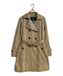 BURBERRY LONDON（バーバリーロンドン）の古着「ノバクチェックトレンチコート」｜キャラメル