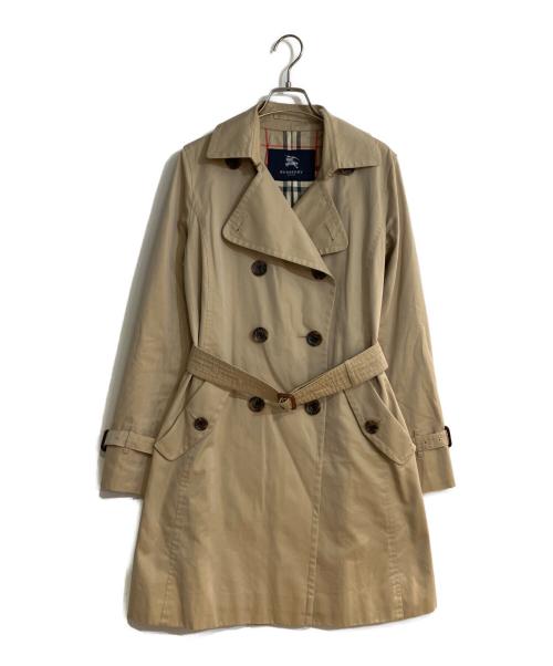 BURBERRY LONDON（バーバリーロンドン）BURBERRY LONDON (バーバリーロンドン) ノバクチェックトレンチコート キャラメル サイズ:11の古着・服飾アイテム
