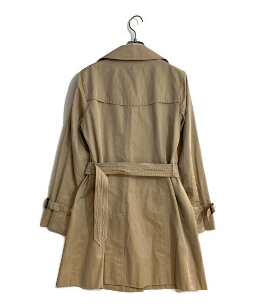 BURBERRY LONDON（バーバリーロンドン）BURBERRY LONDON (バーバリーロンドン) ノバクチェックトレンチコート キャラメル サイズ:11の古着・服飾アイテム