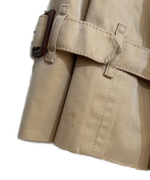 BURBERRY LONDON（バーバリーロンドン）BURBERRY LONDON (バーバリーロンドン) ノバクチェックトレンチコート キャラメル サイズ:11の古着・服飾アイテム