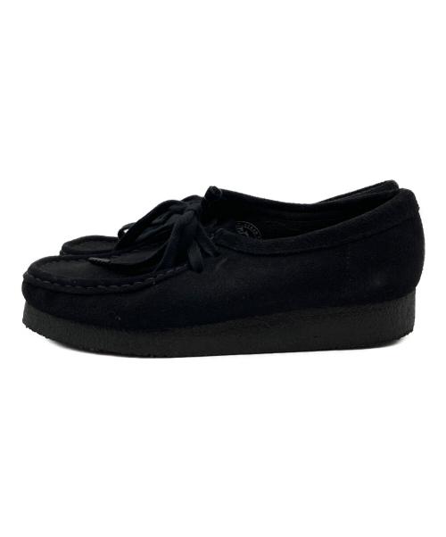 CLARKS ORIGINALS（クラークス オリジナルズ）Clarks Originals (クラークス オリジナルズ) Wallabee/ワラビー ブラック サイズ:24㎝の古着・服飾アイテム