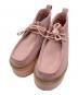 CLARKS ORIGINALS（クラークス オリジナルズ）の古着「Meare Meare WB ELVTD Light Pink Sued」｜ピンク