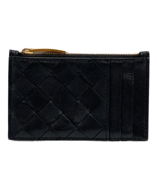 BOTTEGA VENETA（ボッテガベネタ）BOTTEGA VENETA (ボッテガベネタ) イントレチャートコインケース ブラック 未使用品の古着・服飾アイテム