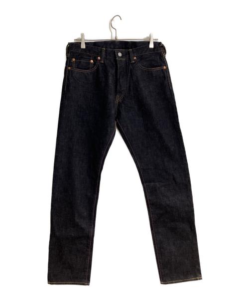 MOMOTARO JEANS（桃太郎ジーンズ）MOMOTARO JEANS (桃太郎ジーンズ) 特濃インディゴ出陣ナローテーパード インディゴ サイズ:W32 未使用品の古着・服飾アイテム