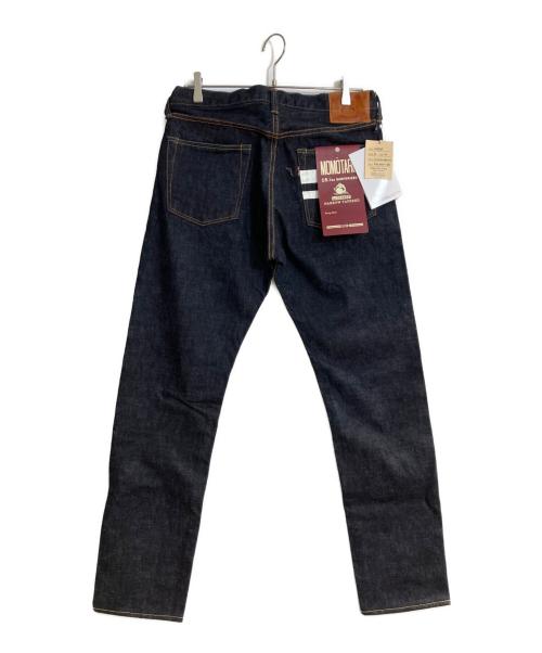 MOMOTARO JEANS（桃太郎ジーンズ）MOMOTARO JEANS (桃太郎ジーンズ) 特濃インディゴ出陣ナローテーパード インディゴ サイズ:W32 未使用品の古着・服飾アイテム