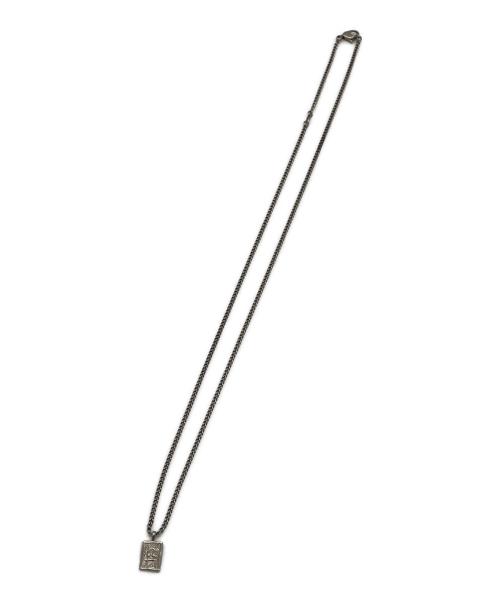 4℃ HOMME（ヨンドシーオムプラス）4℃ HOMME (ヨンドシーオムプラス) てんびん座モチーフネックレス シルバーの古着・服飾アイテム