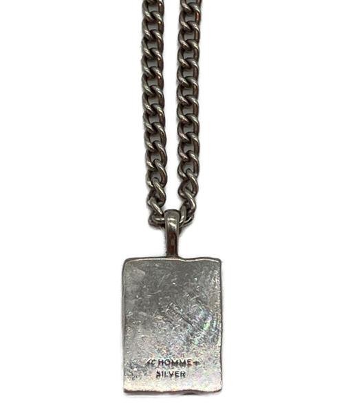 4℃ HOMME（ヨンドシーオムプラス）4℃ HOMME (ヨンドシーオムプラス) てんびん座モチーフネックレス シルバーの古着・服飾アイテム