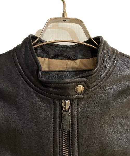 COACH（コーチ）COACH (コーチ) ラムレザーライダースジャケット ブラック サイズ:XSの古着・服飾アイテム