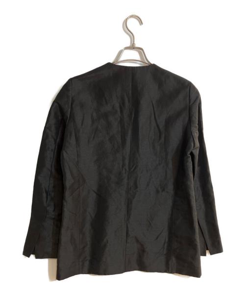 Plage（プラージュ）Plage (プラージュ) Shantung ジャケット/シャンタング　ジャケット ブラック サイズ:36の古着・服飾アイテム