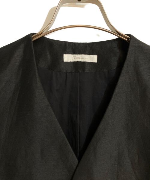 Plage（プラージュ）Plage (プラージュ) Shantung ジャケット/シャンタング　ジャケット ブラック サイズ:36の古着・服飾アイテム