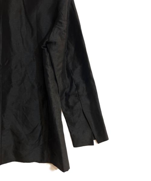 Plage（プラージュ）Plage (プラージュ) Shantung ジャケット/シャンタング　ジャケット ブラック サイズ:36の古着・服飾アイテム