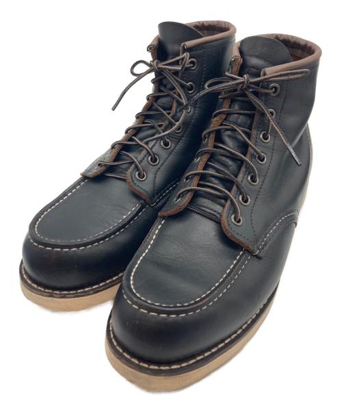 RED WING（レッドウィング）RED WING (レッドウィング) 6-inch Classic Moc/ 6インチ クラシック モック ブラック サイズ:9Dの古着・服飾アイテム