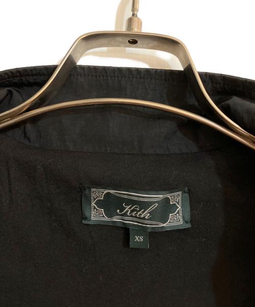 KITH（キス）KITH (キス) ナイロン ジップアップトラックジャケット ブラック サイズ:XSの古着・服飾アイテム